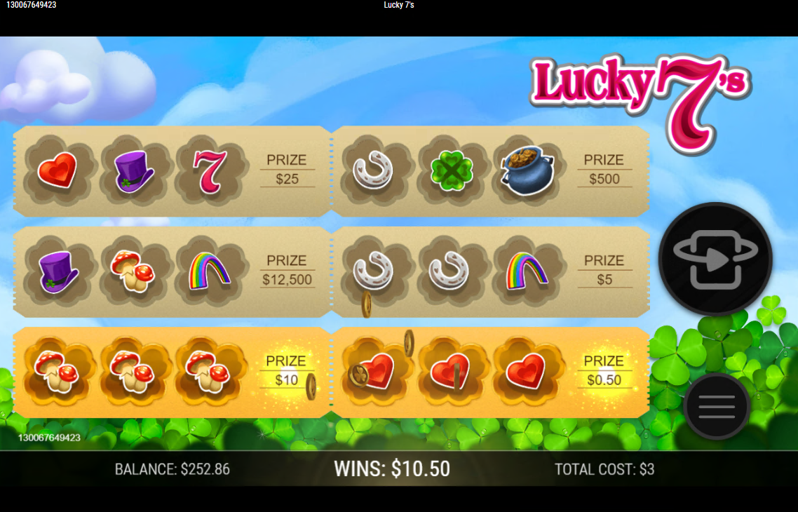 Lucky 7s carousel image 1