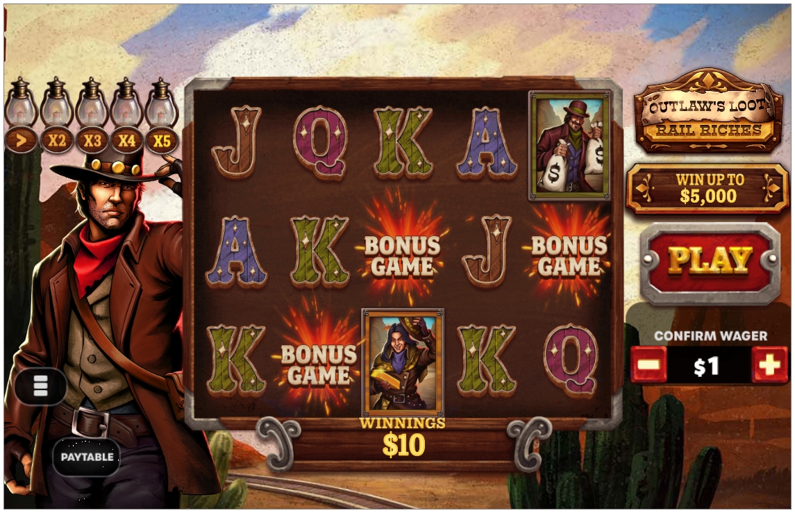 Outlaw's Loot Rail Riches carousel image 2