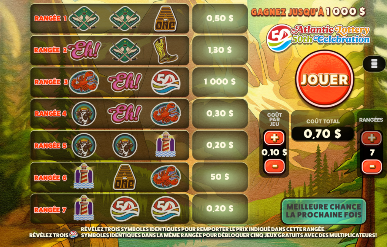 Atlantic Lottery 50th Celebration carousel image 3