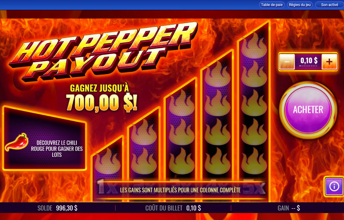 Hot Pepper Payout carousel image 1