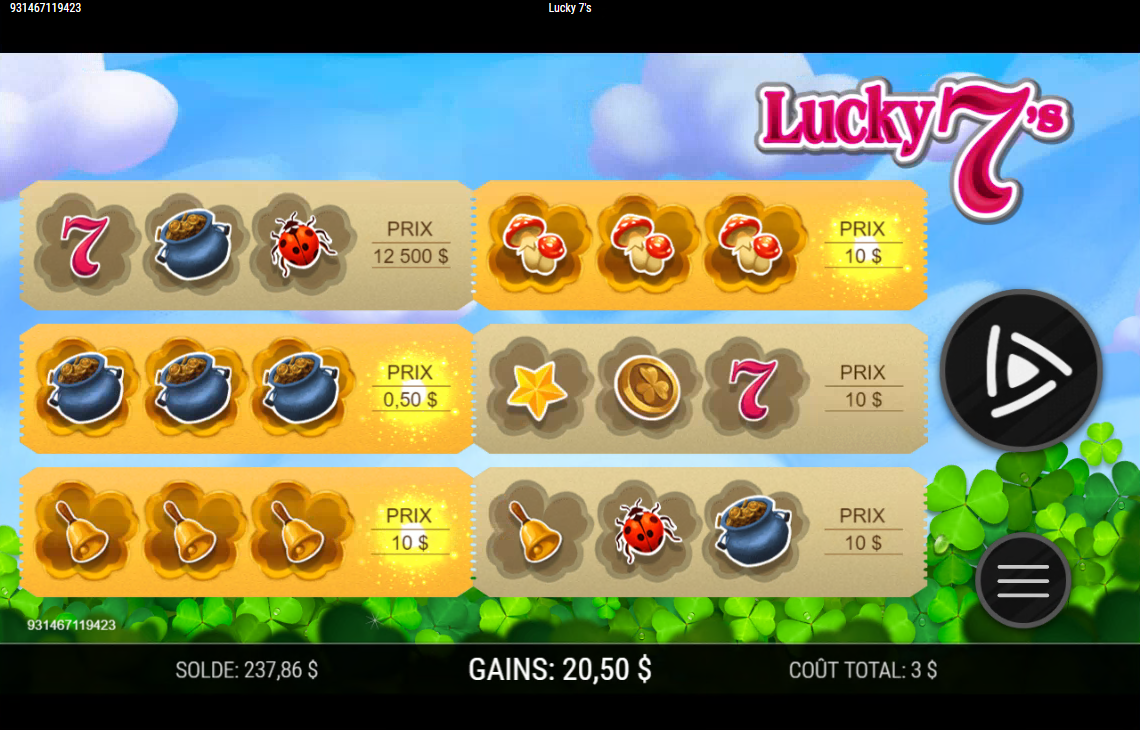 Lucky 7s carousel image 1
