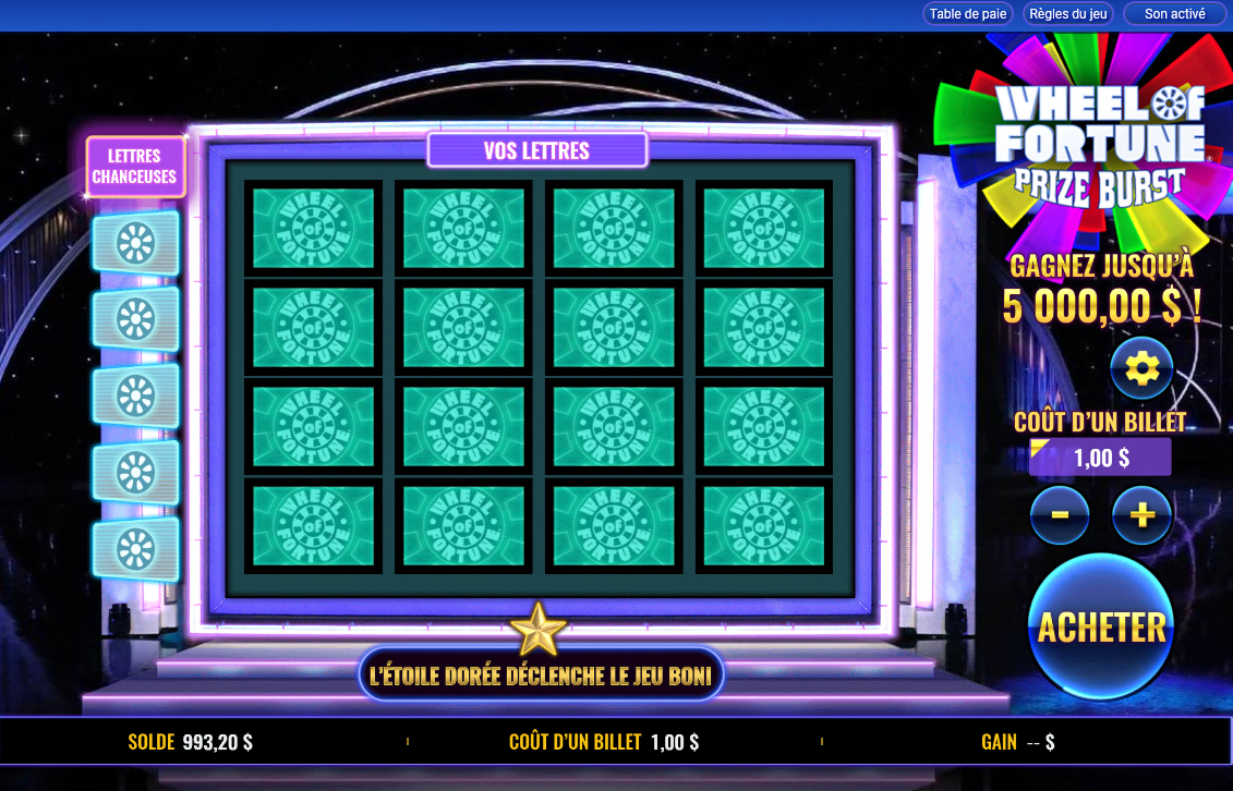 Wheel of Fortune Prize Burst carousel image 1