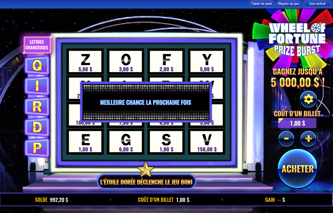 Wheel of Fortune Prize Burst carousel image 4