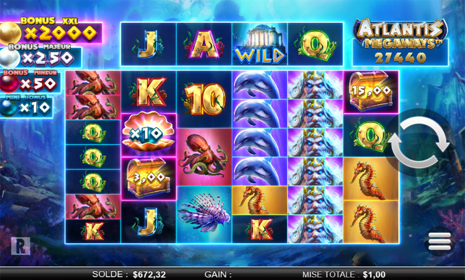 Atlantis Megaways carousel image 0