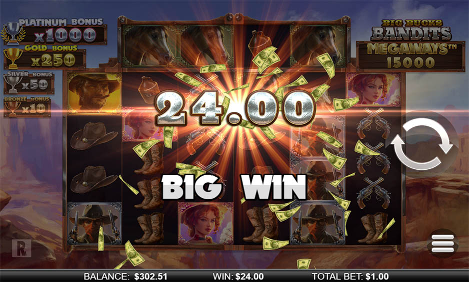 Big Bucks Bandits Megaways carousel image 2