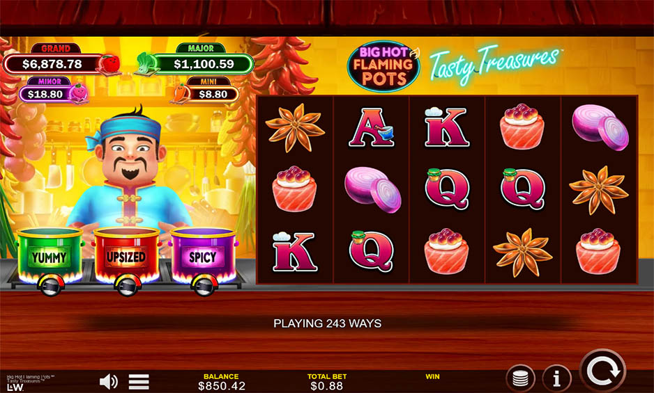 Big Hot Flaming Pots Tasty Treasures carousel image 0