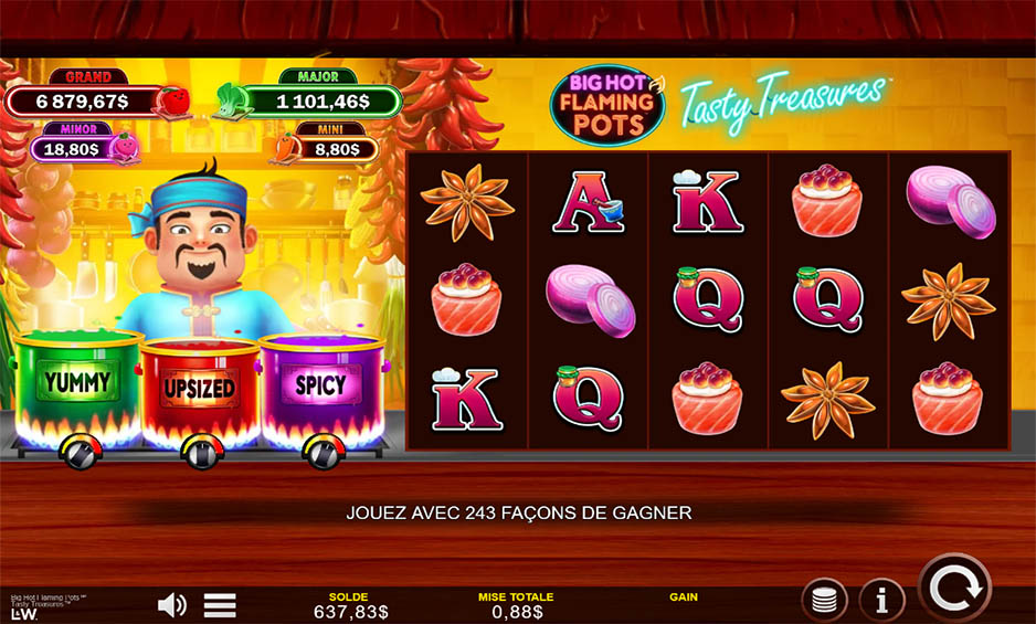 Big Hot Flaming Pots Tasty Treasures carousel image 0