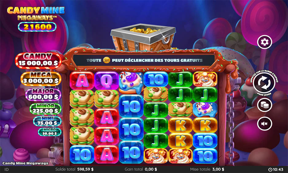 Candy Mine Megaways carousel image 0