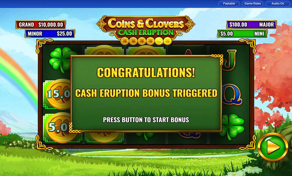 Cash Eruption Coins & Clovers carousel image 2