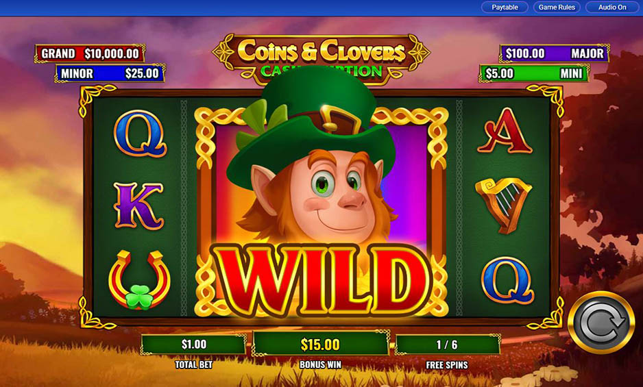 Cash Eruption Coins & Clovers carousel image 6
