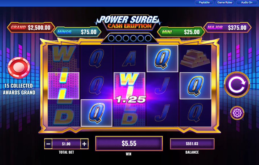 Cash Eruption Power Surge carousel image 1