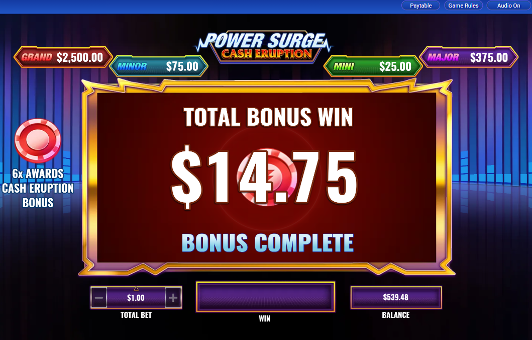 Cash Eruption Power Surge carousel image 5