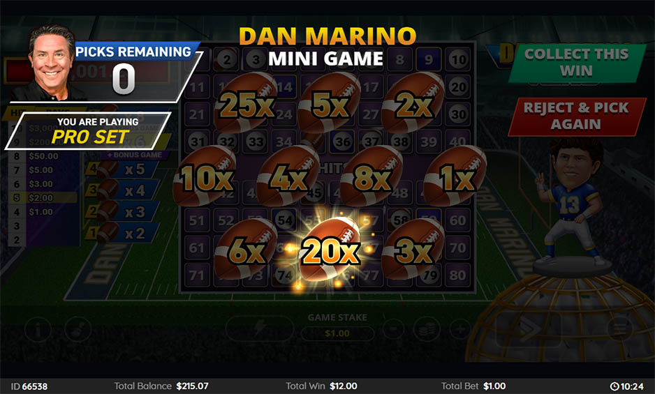 Dan Marino Keno carousel image 5