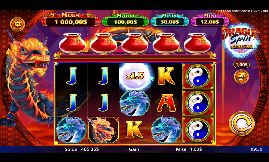 Dragon Spin Cross Link Fire carousel image 0