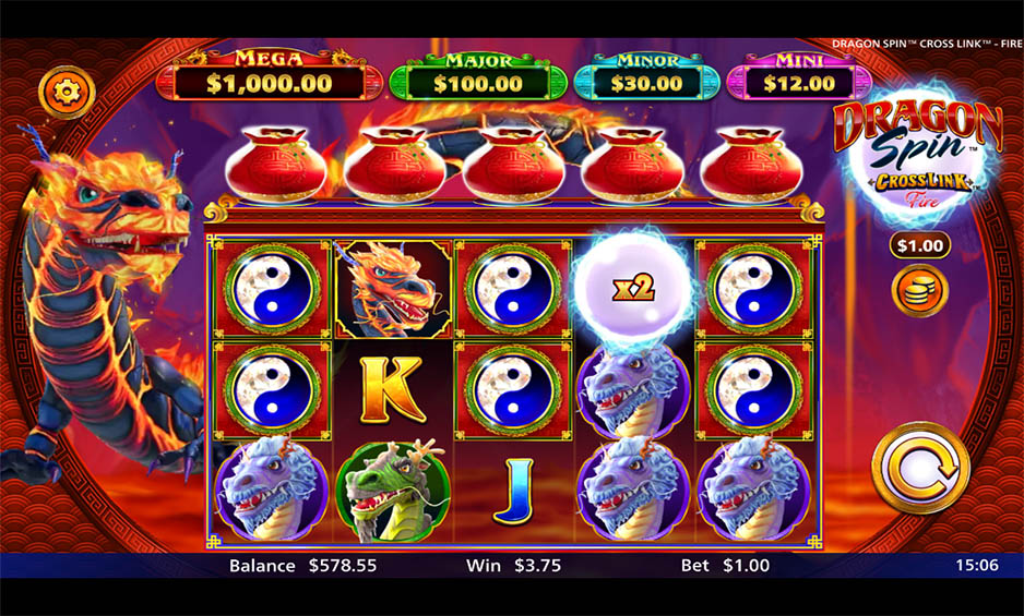 Dragon Spin Cross Link Fire carousel image 1
