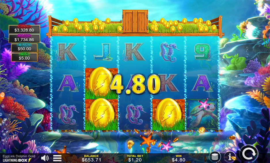 Egglink Dolphin Gold carousel image 1