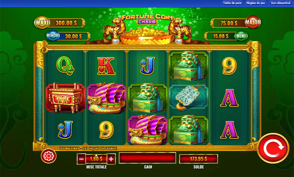Fortune Coin Charm carousel image 0