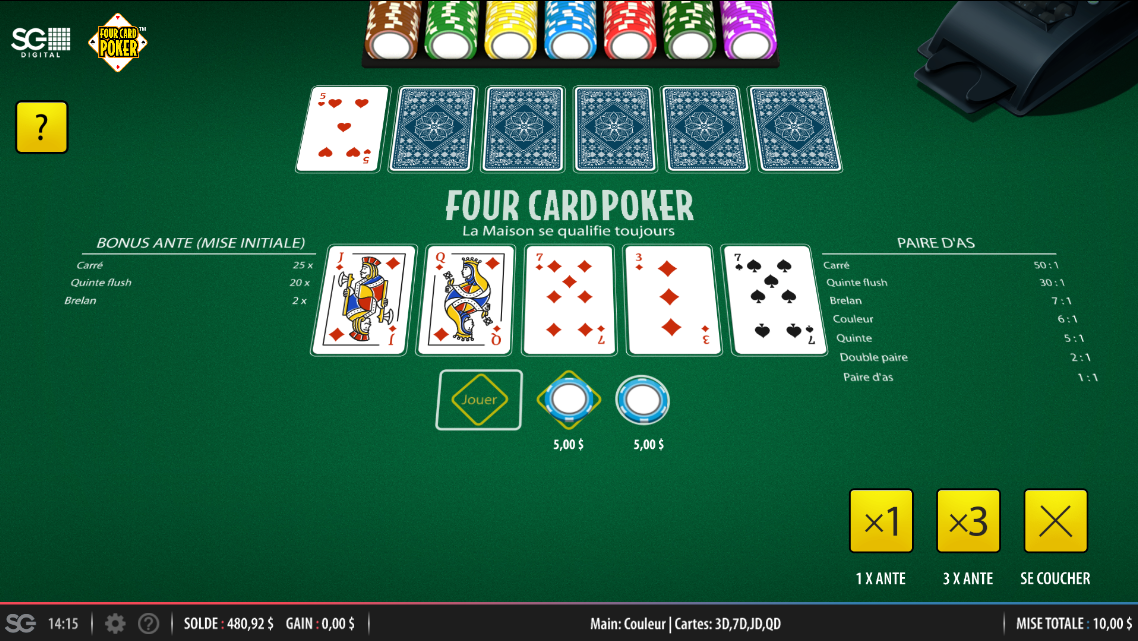 Four Card Poker carousel image 1