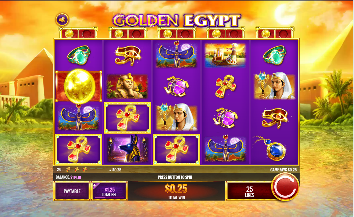 Golden Egypt carousel image 1