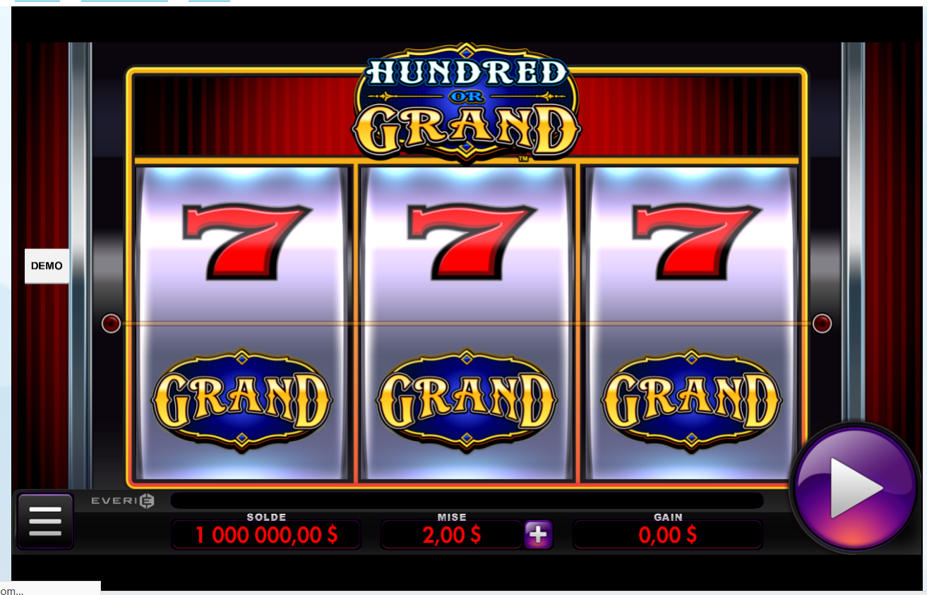 Hundred or Grand carousel image 0