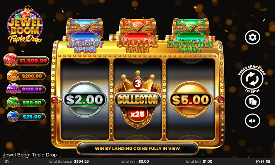Jewel Boom Triple Drop carousel image 0