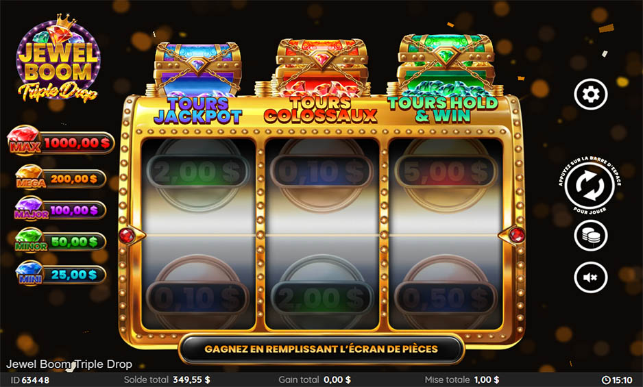 Jewel Boom Triple Drop carousel image 0