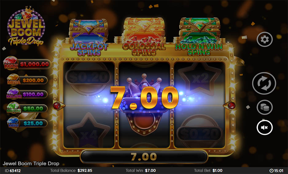 Jewel Boom Triple Drop carousel image 1