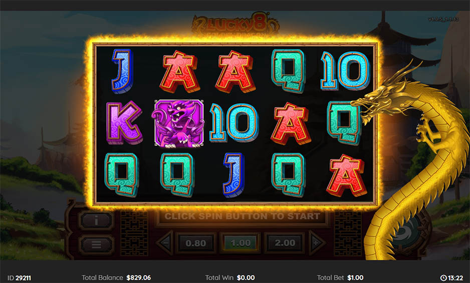 Lucky 8 Golden Dragon carousel image 4