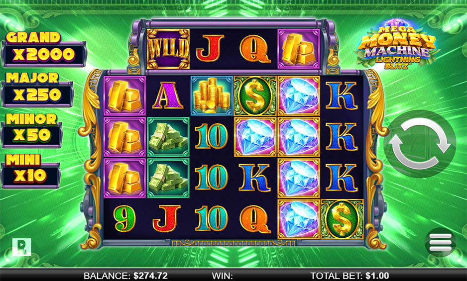 Mega Money Machine Lightning Blitz carousel image 0
