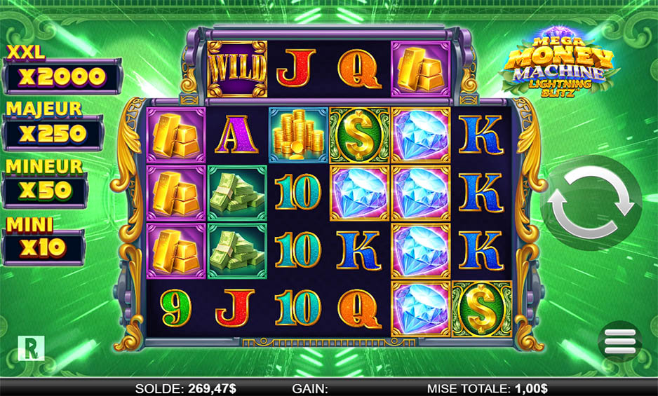 Mega Money Machine Lightning Blitz carousel image 0