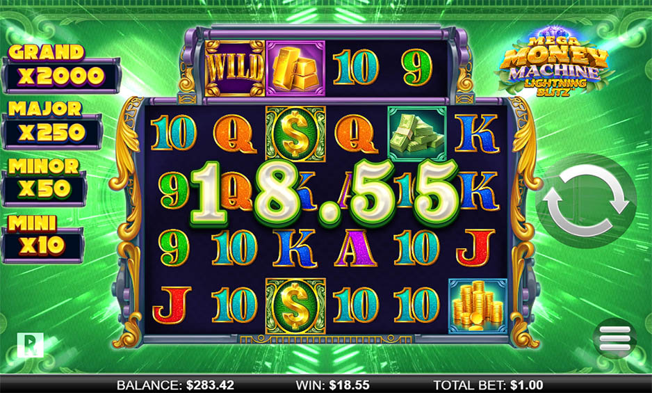 Mega Money Machine Lightning Blitz carousel image 1