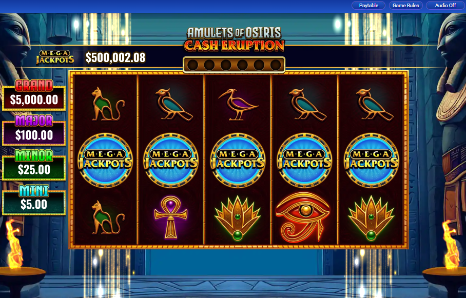 MegaJackpots Amulets of Osiris carousel image 3