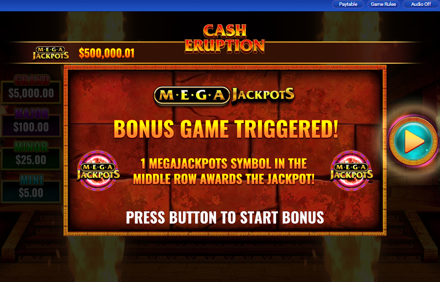 MegaJackpots Cash Eruption carousel image 7