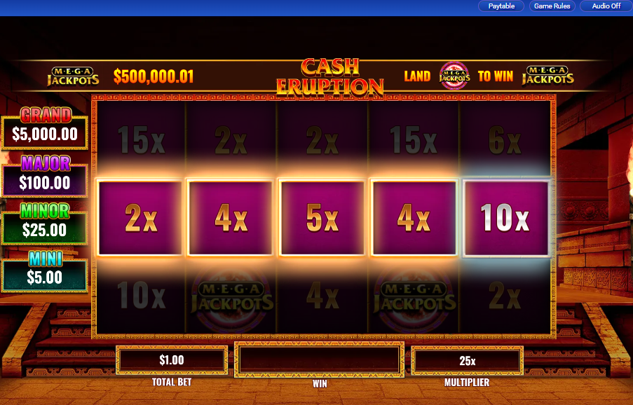 MegaJackpots Cash Eruption carousel image 8