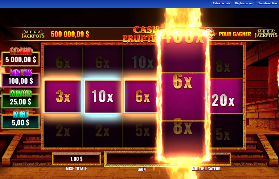 MegaJackpots Cash Eruption carousel image 7