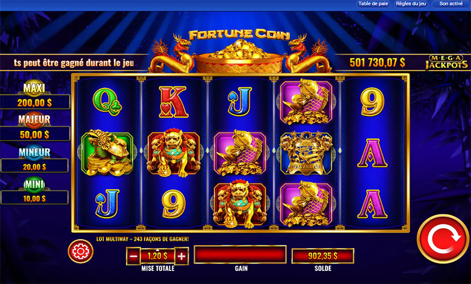 Megajackpots Fortune Coin carousel image 0