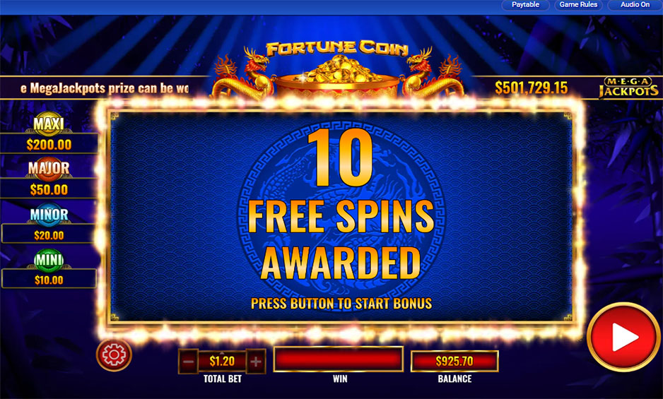 Megajackpots Fortune Coin carousel image 2