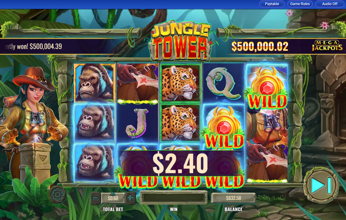MegaJackpots Jungle Tower carousel image 1