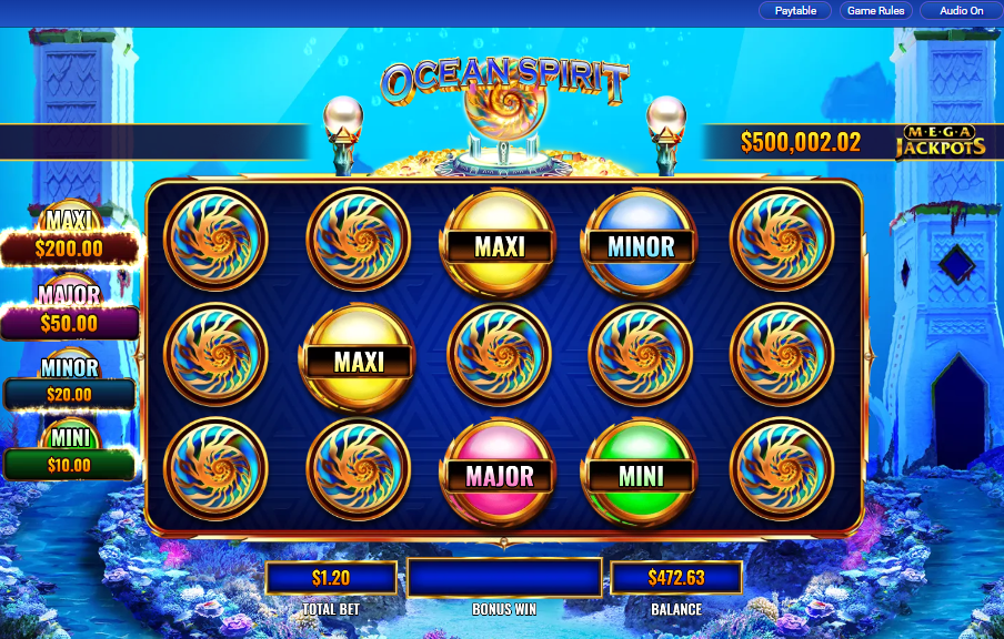 MegaJackpots Ocean Spirit carousel image 7