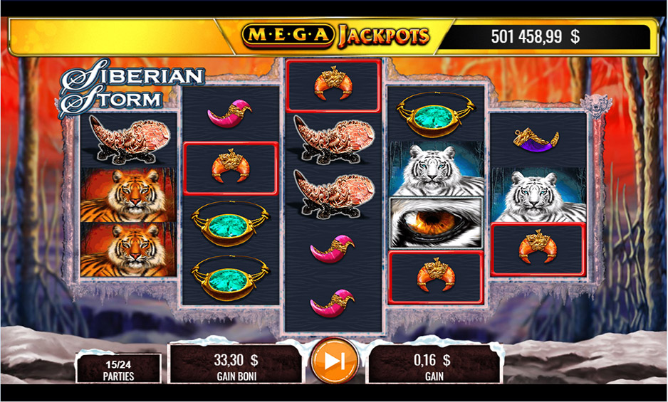 Megajackpots Siberian Storm carousel image 3