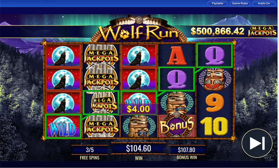 Megajackpots Wolf Run carousel image 4
