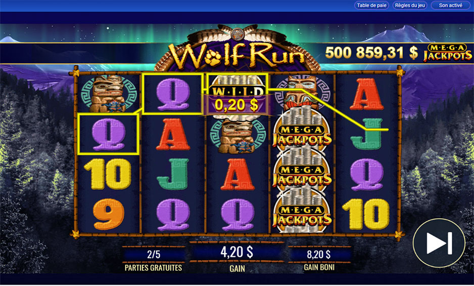 Megajackpots Wolf Run carousel image 4