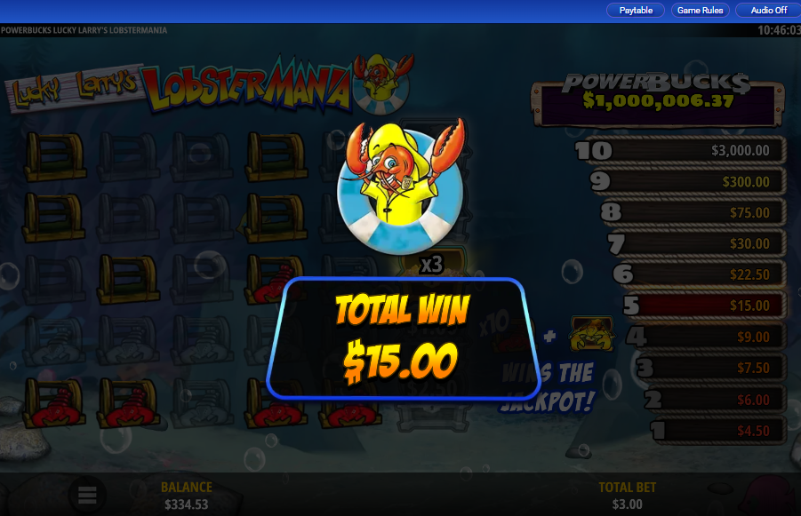PowerBuck$ Lucky Larry's carousel image 6