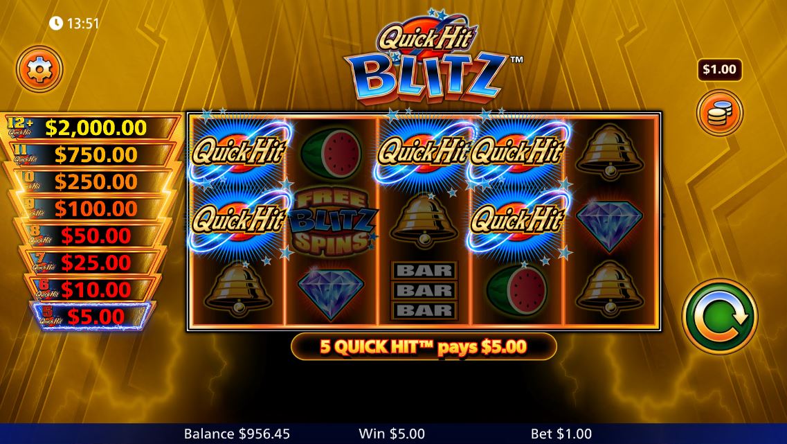 Quick Hit Blitz Gold carousel image 4