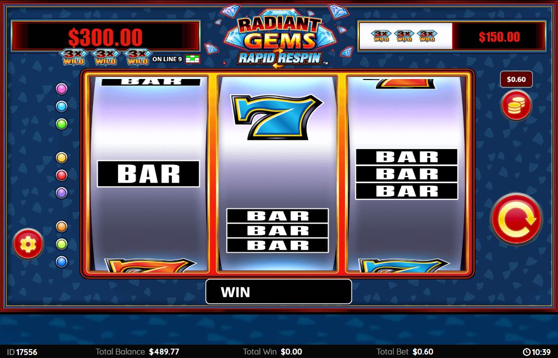 Radiant Gems Rapid Respin carousel image 0