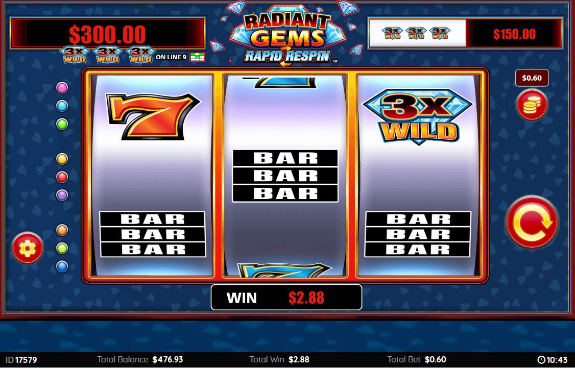 Radiant Gems Rapid Respin carousel image 1