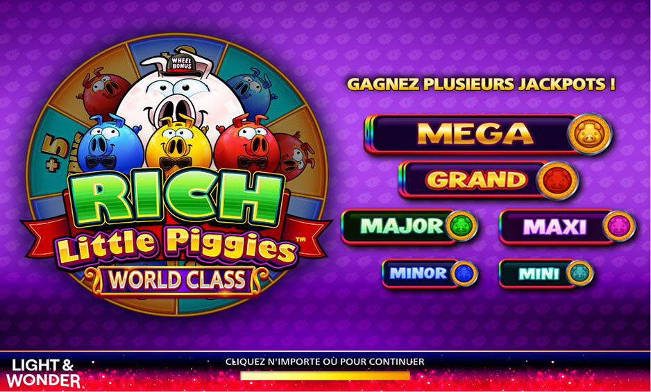 Rich Little Piggies World Class carousel image 0