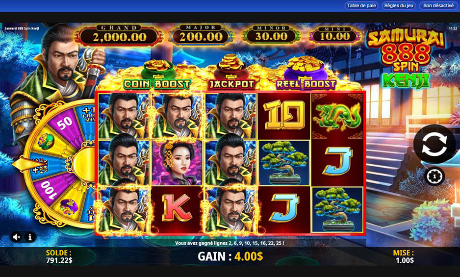 Samurai 888 Spin Kenji carousel image 2