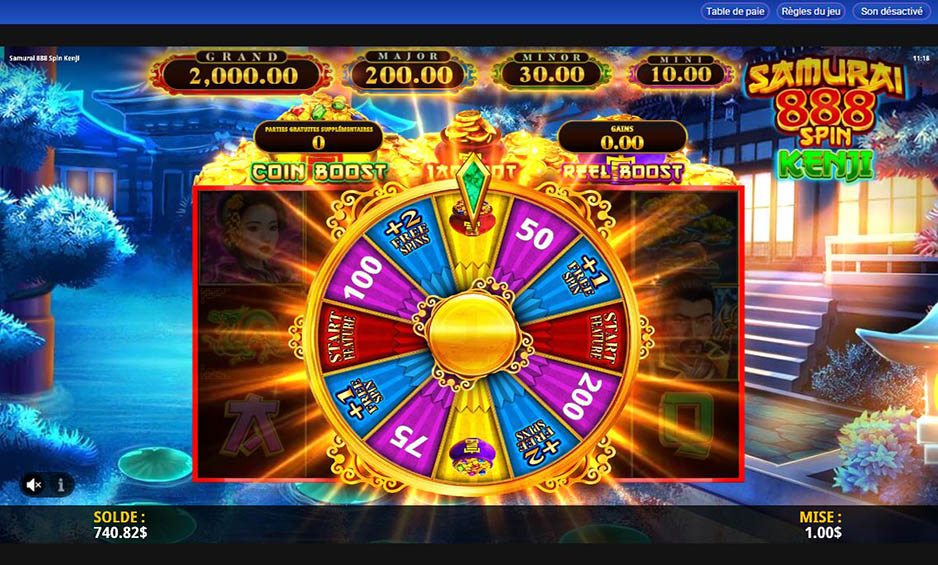 Samurai 888 Spin Kenji carousel image 4