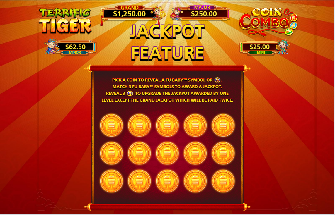 Terrific Tiger Coin Combo carousel image 5